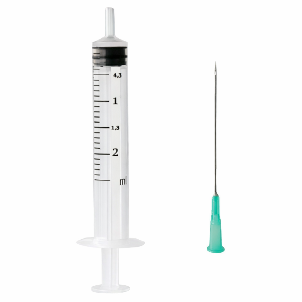 Tıbset Set Inject Enjektör 2 cc 3 Parça